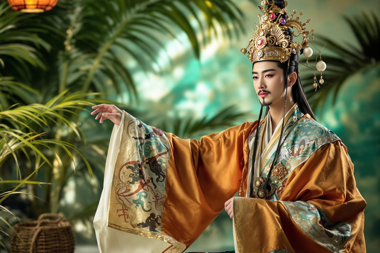 张若昀新剧路透曝光，古装造型惊艳全网